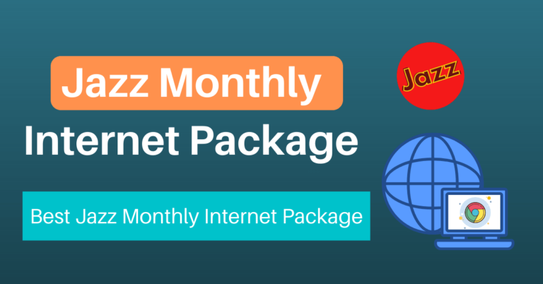 Jazz Monthly Internet Package