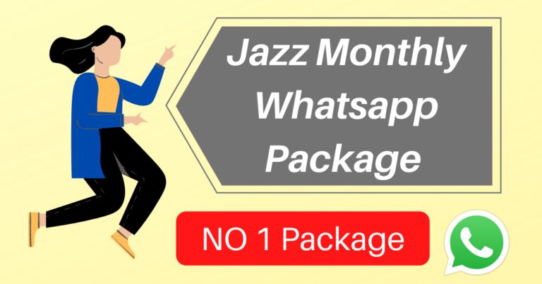 Jazz Monthly Whatsapp Package