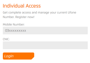individual access log in