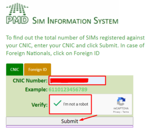 sim information system