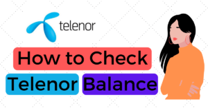 How to Check Telenor Balance