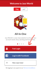 jazz world app login
