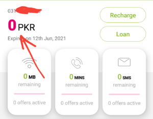 check zong balance