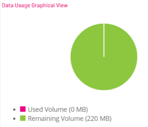 check Internet mb use ecare