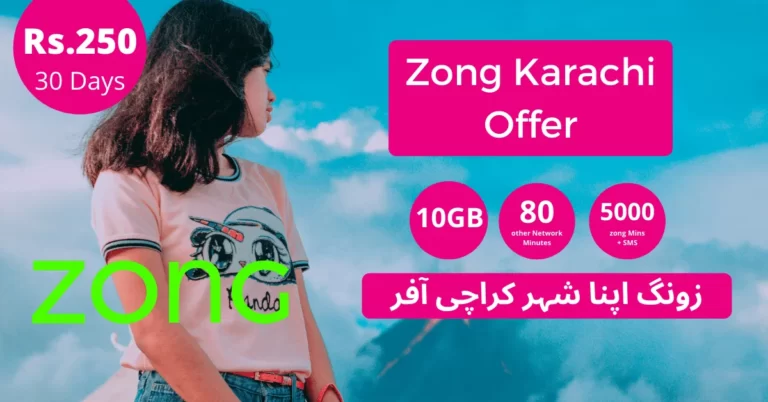 Zong Karachi Offers