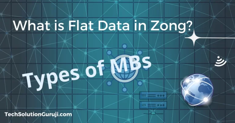 What is Flat Data in Zong